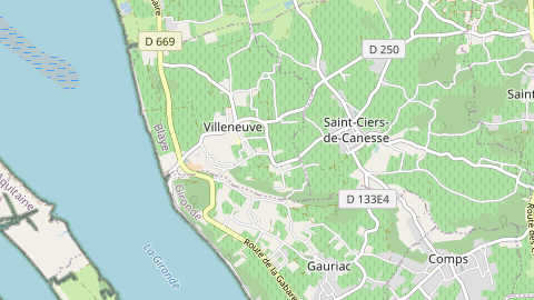 Carte de localisation de l'évènement