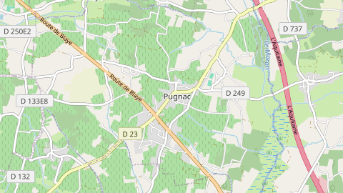 Carte de localisation de l'évènement