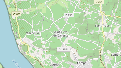 Carte de localisation de l'évènement