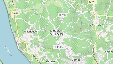 Carte de localisation de l'évènement