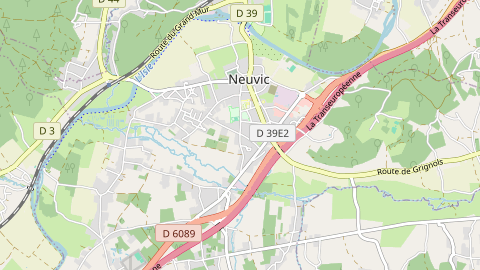 Carte de localisation de l'évènement