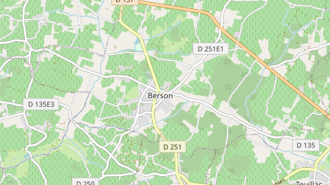 Carte de localisation de l'évènement