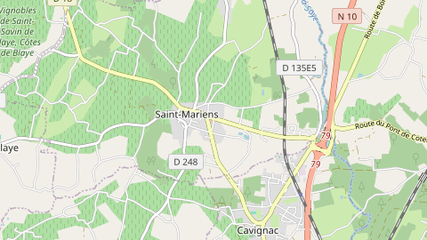 Carte de localisation de l'évènement