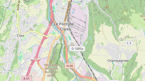 Carte de localisation de l'évènement