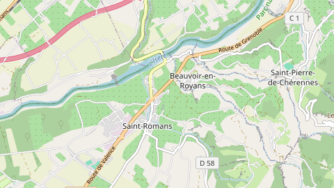 Carte de localisation de l'évènement