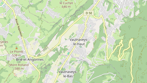 Carte de localisation de l'évènement