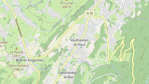 Carte de localisation de l'évènement