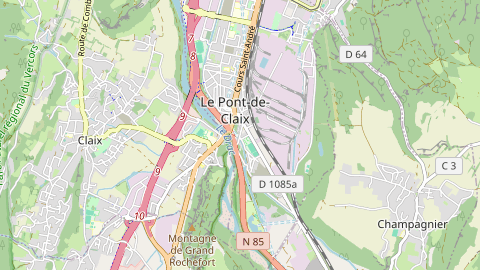 Carte de localisation de l'évènement