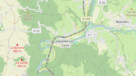 Carte de localisation de l'évènement