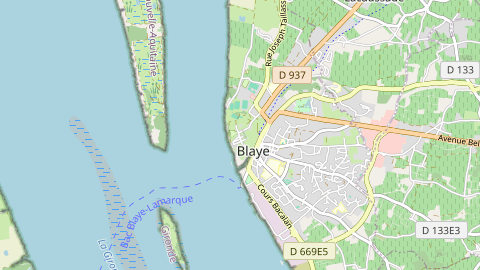 Carte de localisation de l'évènement