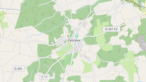 Carte de localisation de l'évènement
