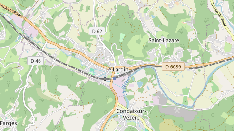 Carte de localisation de l'évènement