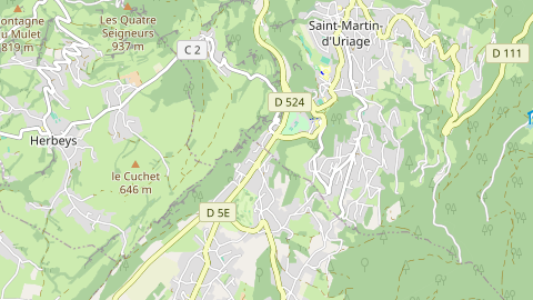 Carte de localisation de l'évènement