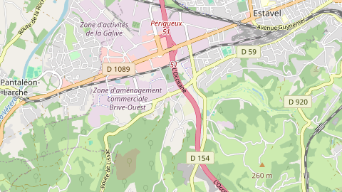 Carte de localisation de l'évènement