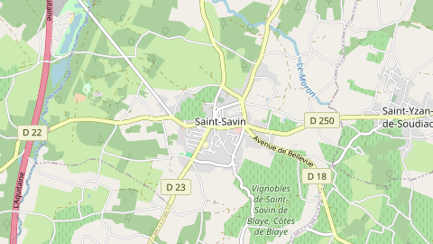 Carte de localisation de l'évènement