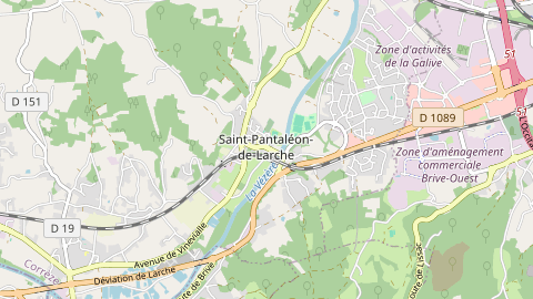 Carte de localisation de l'évènement
