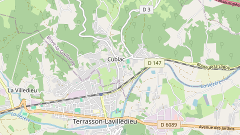 Carte de localisation de l'évènement