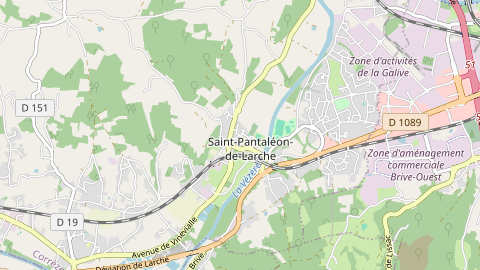 Carte de localisation de l'évènement