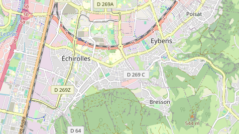 Carte de localisation de l'évènement