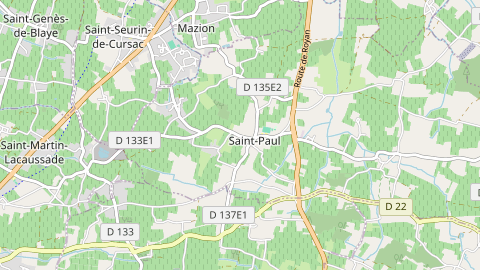 Carte de localisation de l'évènement