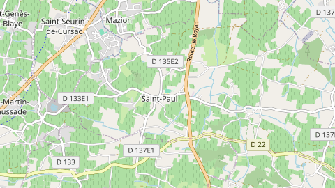 Carte de localisation de l'évènement