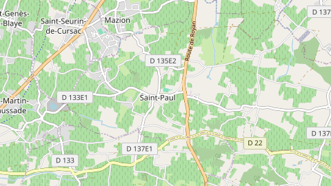 Carte de localisation de l'évènement