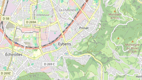 Carte de localisation de l'évènement
