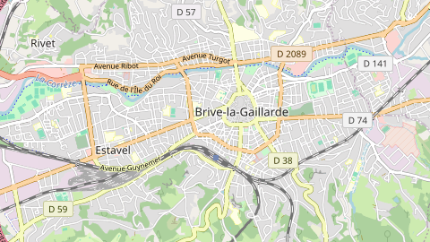 Carte de localisation de l'évènement