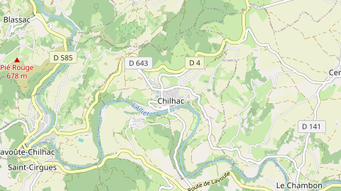 Carte de localisation de l'évènement