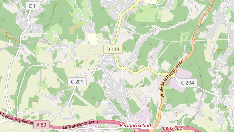 Carte de localisation de l'évènement