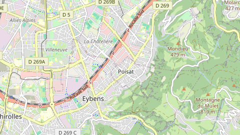 Carte de localisation de l'évènement