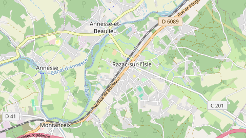 Carte de localisation de l'évènement