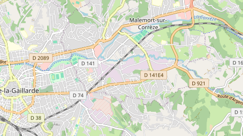 Carte de localisation de l'évènement