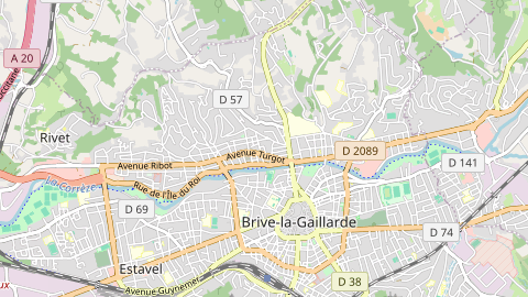 Carte de localisation de l'évènement