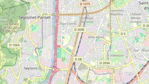 Carte de localisation de l'évènement