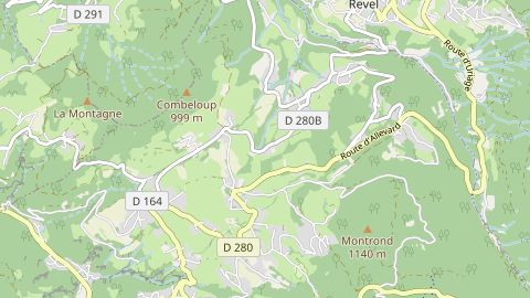 Carte de localisation de l'évènement