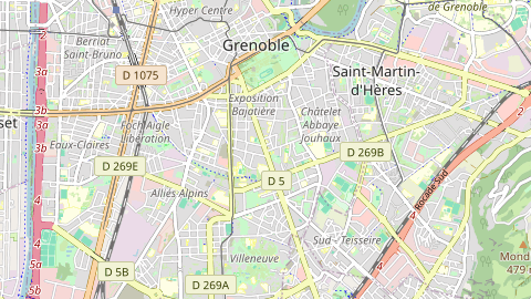 Carte de localisation de l'évènement