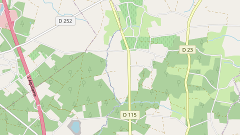 Carte de localisation de l'évènement