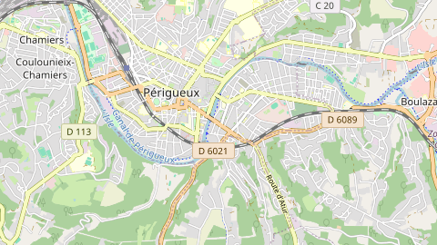 Carte de localisation de l'évènement