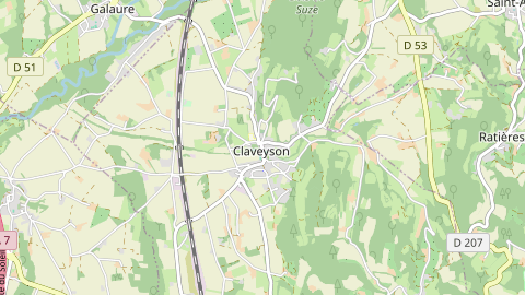 Carte de localisation de l'évènement