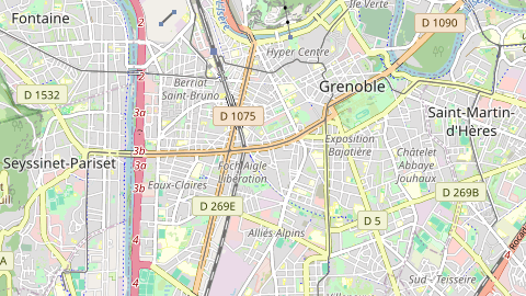 Carte de localisation de l'évènement