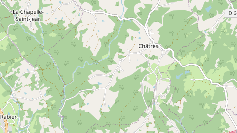 Carte de localisation de l'évènement
