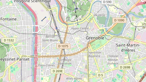 Carte de localisation de l'évènement