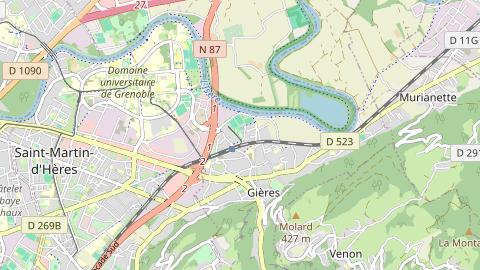 Carte de localisation de l'évènement