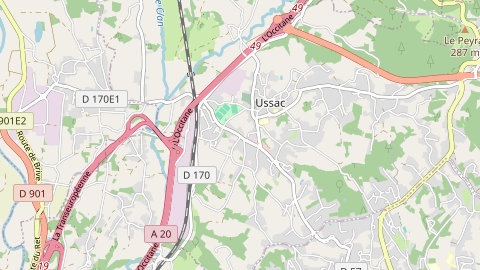 Carte de localisation de l'évènement