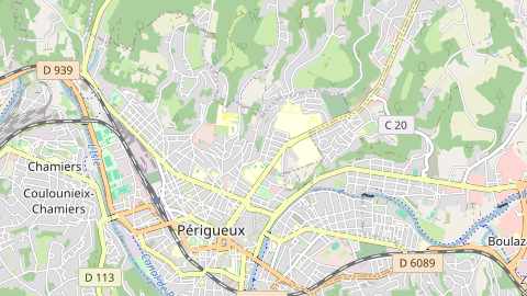Carte de localisation de l'évènement
