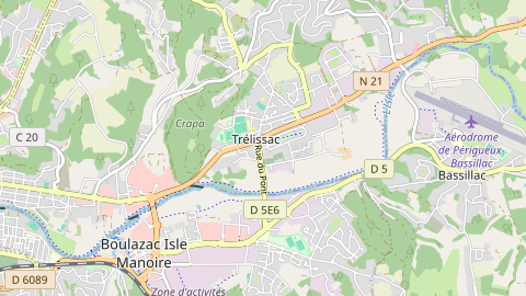 Carte de localisation de l'évènement