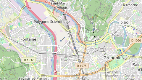 Carte de localisation de l'évènement
