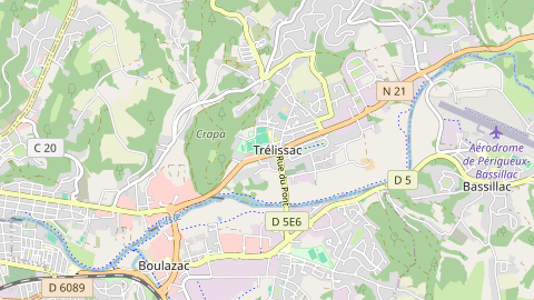 Carte de localisation de l'évènement
