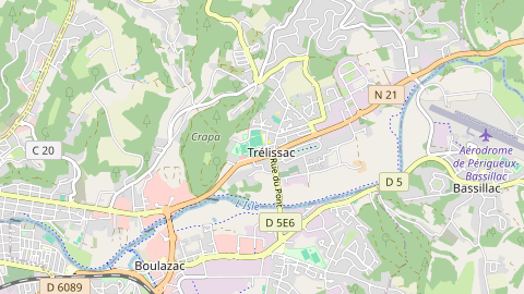 Carte de localisation de l'évènement